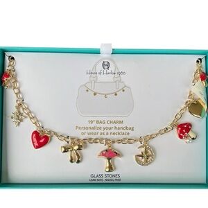 House of Harlow 1960 Gold Bag Charm